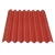 Corrugated Roof Sheet [Shinko Zinc] Thickness  0.6 mm Length  4 meter Red Color
